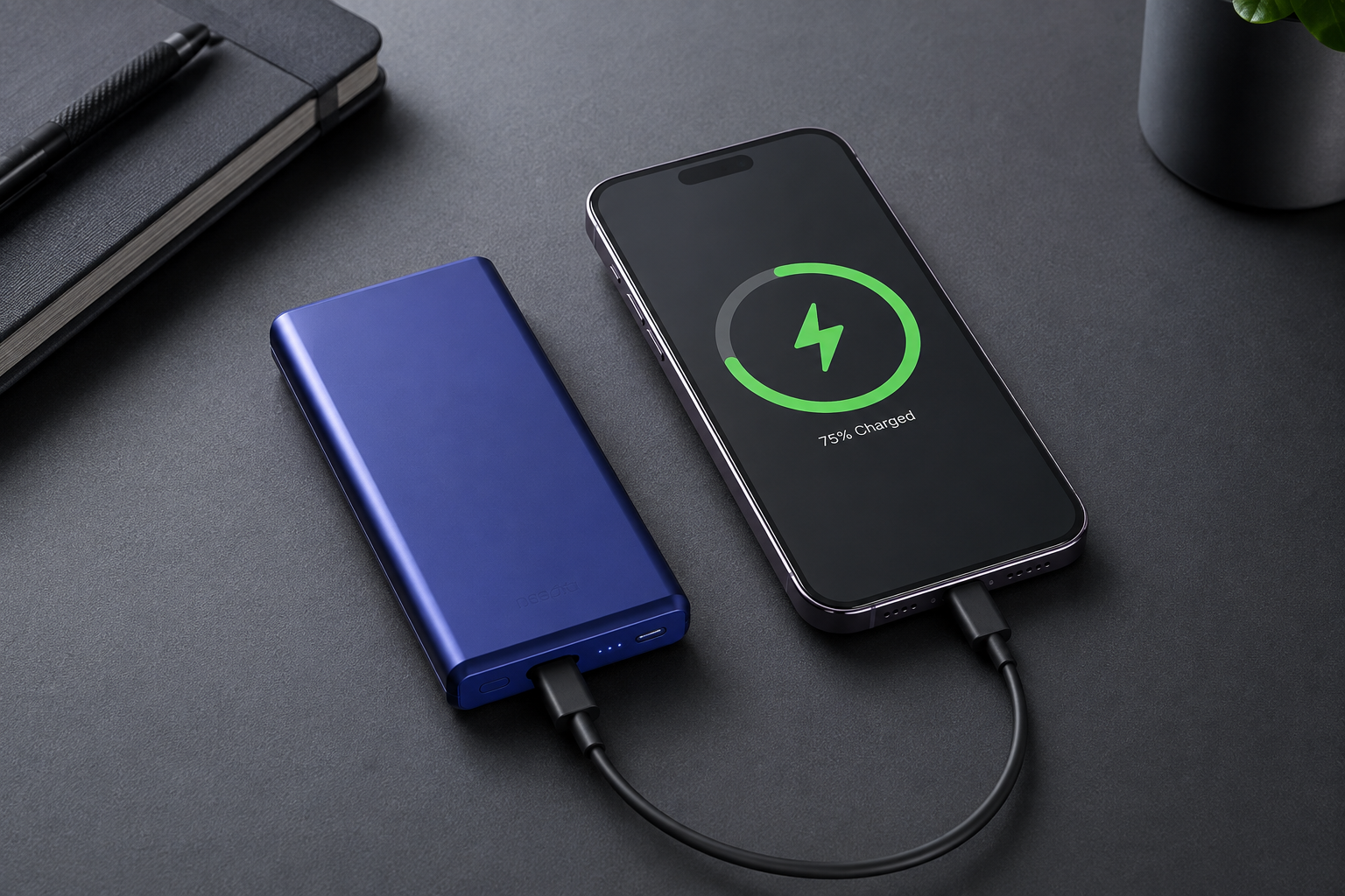 Energea AluPac Ultra Light Aluminum MagSafe Power Bank